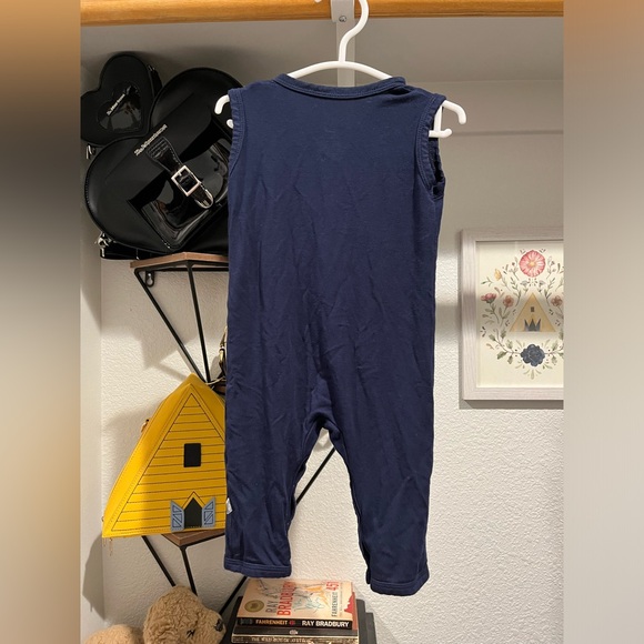 Kyte Bamboo Tank Romper with Snaps 6-12M - Picture 3 of 3